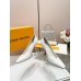 Louis Vuitton Sparkle Pumps 95mm in White Leather