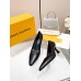 Louis Vuitton Sparkle Pumps 65mm in Black Leather