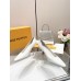 Louis Vuitton Sparkle Pumps 65mm in White Leather