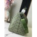 Louis Vuitton Keepall Bandouliere 55 Bag in Green Monogram Canvas M23963