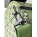 Louis Vuitton Keepall Bandouliere 55 Bag in Green Monogram Canvas M23963