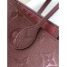 Louis Vuitton Neverfull MM Bag In Monogram Empreinte Leather M46599