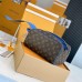 Louis Vuitton Dopp Kit Toilet Pouch in Monogram Macassar Canvas M46763
