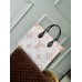 Louis Vuitton OnTheGo MM Bag In Monogram Dune M46912