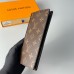 Louis Vuitton Brazza Wallet in Monogram Macassar Canvas M69410