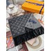 Louis Vuitton Black Monogram Gradient Scarf M71607