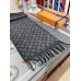 Louis Vuitton Black Monogram Gradient Scarf M71607