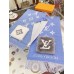 Louis Vuitton Blue Cold Reykjavik Scarf M76342