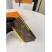 Louis Vuitton Pocket Organizer In Monogram Macassar Canvas M82955