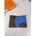 Louis Vuitton Pocket Organizer In Monogram Macassar Canvas M82956