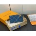 Louis Vuitton Key Pouch in Monogram Denim M82961