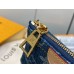 Louis Vuitton Key Pouch in Monogram Denim M82961