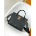 Louis Vuitton Lock & Go Bag in Black Leather M22311