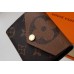 Louis Vuitton Zoe Wallet In Monogram Reverse Canvas M80725