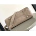 Louis Vuitton Hand It All PM Bag in Galet Mahina Leather M24255