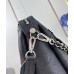 Louis Vuitton Hand It All MM Bag in Black Mahina Leather M24132