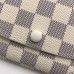 Louis Vuitton Emilie Wallet In Damier Azur Canvas N63546