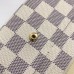 Louis Vuitton Emilie Wallet In Damier Azur Canvas N63546