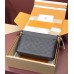 Louis Vuitton Pochette Voyage Souple in Monogram Shadow Leather M82545