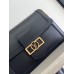 Louis Vuitton Dauphine Soft MM Bag in Black Calfskin M25209