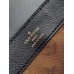 Louis Vuitton Dauphine Soft MM Bag in Black Calfskin M25209