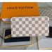 Louis Vuitton Zippy Wallet In Damier Azur Canvas N41660