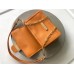 Louis Vuitton Dauphine Soft MM Bag in Orange Calfskin M25048