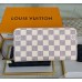Louis Vuitton Zippy Wallet In Damier Azur Canvas N63503