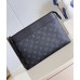 Louis Vuitton Pochette Voyage Souple in Monogram Eclipse Canvas M82543