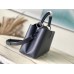 Louis Vuitton Capucines East-West MM Bag in Black Leather M23947