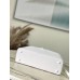Louis Vuitton Capucines East-West MM Bag in White Leather M23948