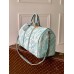 Louis Vuitton Keepall Bandouliere 50 Bag in Monogram Aquagarden Canvas M22570