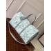 Louis Vuitton Keepall Bandouliere 50 Bag in Monogram Aquagarden Canvas M22570