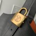 Louis Vuitton Low Key Hobo MM Bag in Black Leather M24856
