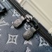 Louis Vuitton Keepall Bandouliere 50 Bag in Monogram Shadow Leather M24953