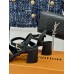 Louis Vuitton LV Isola Sandal 55mm in Black Calfskin