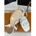 Louis Vuitton LV Isola Sandal 55mm in White Calfskin