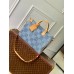 Louis Vuitton Keepall Bandouliere 05 Bag in Damier Denim 3D Canvas N40701