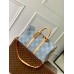 Louis Vuitton Keepall Bandouliere 50 Bag in Damier Denim 3D Canvas N40739