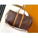 Louis Vuitton Keepall Bandouliere 50 Bag in Monogram Dust Canvas M11541