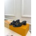 Louis Vuitton LV Isola Slides 45mm in Black Calfskin