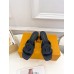 Louis Vuitton LV Isola Slides 45mm in Black Calfskin