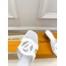 Louis Vuitton LV Isola Slides 45mm in White Calfskin