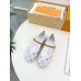 Louis Vuitton Romy Flat Ballerinas in Monogram Tweed
