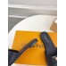 Louis Vuitton LV Capri Slides in Black Calfskin