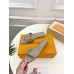 Louis Vuitton LV Capri Slides in Grey Calfskin