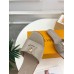 Louis Vuitton LV Capri Slides in Grey Calfskin