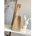 Louis Vuitton OnTheGo MM Bag in Natural Raffia M24723