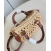 Louis Vuitton Nano Speedy Bag in Natural Raffia M83525