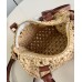 Louis Vuitton Nano Speedy Bag in Natural Raffia M83525